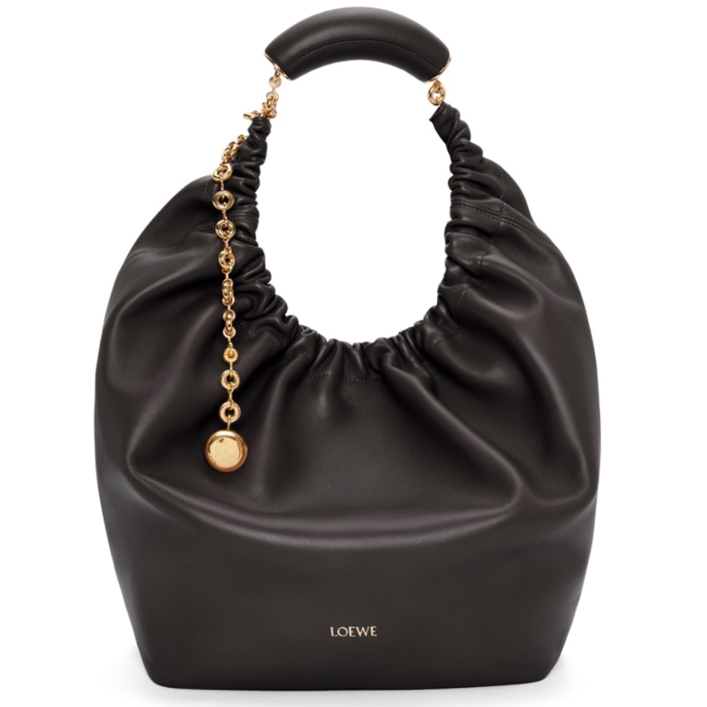 Medium Squeeze bag in mellow nappa lambskin